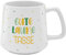 GRUSS & CO Tasse konisch Gute Laune Tasse | Steinzeug, 43 cl, mehrfarbig | Geschenk Freunde | 48446