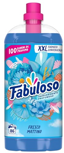Fabuloso Ammorbidente Concentrato Profumato Fresco Mattino, 1.9L