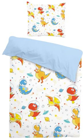 INTOMENG Mädchen Bettwäsche Kinder Set Bringen Sie Einen Kissenbezug 3D Ultrafeine Faser Deckenbezug (KL02, 135x200cm+80x80cm)