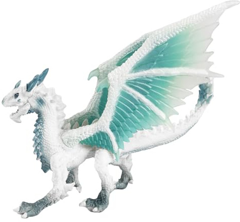 Ieron Realistic Ice Dragon,Simulated Dragon,Ancient Realistic Dragon Model Figure To-ys,Realistic Dinosaur Model for Boy and girl's Birthday