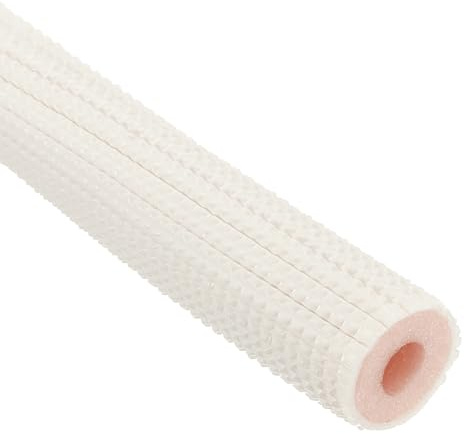 PATIKIL Pipe Insulation Foam Tube, 1/2 Heat Preservation Insulated Foam Tubing for Mini Split Copper Line Set Water Pipes, 9.84Ft, White/Pink