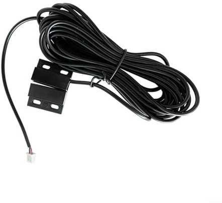 TDCuizent 5 m kabelgebundener Türsensor mit NdFeB-Magnet NormGeschlossener Magnetschalter für Garagenrollladen, Eisentor, offener Detektor für Haussicherheitssysteme