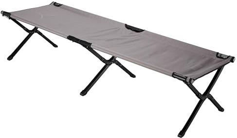 GRAND CANYON campingsäng Topas Camping Bed M – robust hopfällbar säng med aluminiumram och Oxford polyester, lätt att montera för camping och familjetält, Falcon, M