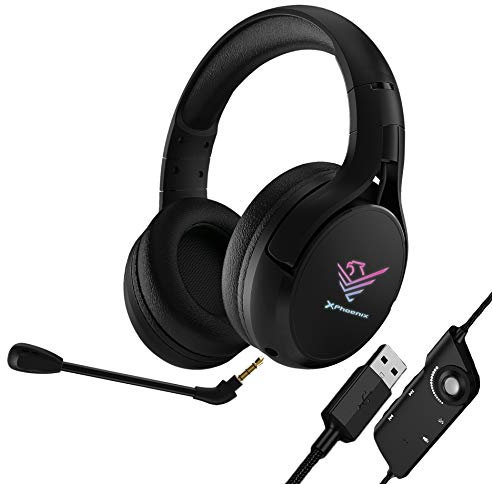 Phoenix Auriculares con Micrófono Spectrum 7.1 Negro