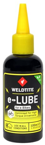 WELDTITE E-Lube for e-Bikes - Optimised for High Torque Drivetrains, 100 ml