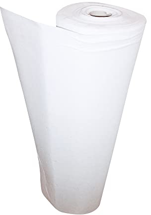 Greenerba© - Fieltro Geotextil de 300 g/m2 (PES) - Tejido Permeable al agua - 1 x 50 m - Lona de drenaje estanque/terraza/jardín - Separación grava/arena/adoquines sintéticos