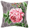 Collection d'Art 5342 Zarte Rose Stickkissen Kreuzstich-Set, Baumwolle, Mehrfarbig, 40x40cm