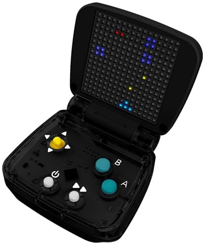 TAPTAP® Arcade, Palm Size Gadget with 10 arcade-style games. Grow 1 of 10 unique characters. High-tech Games, Travel Toy, Gift for Age 5+