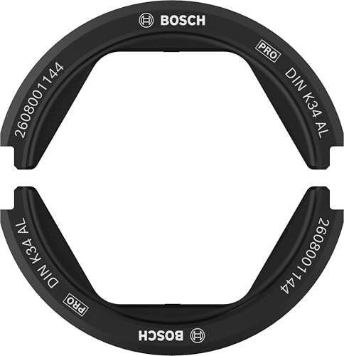 Bosch 1x Matriz de engaste PRO Aluminium (67 x 45 mm, Professional Accesorios Herramientas de engaste)