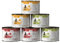 catz finefood Senior Collection Katzenfutter nass - Premium Nassfutter für Ihre Senior Katze - getreidefrei, ohne Zucker, hoher Fleischanteil, Vitamine & Mineralien (6 x 200g Dose)