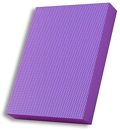 ToeWoe Balance-Schaumstoffpads Fitness-Übung Kernstabilitäts-Trainer rutschfest Extra Dicke Crash-Pad für Rehabilitation und Core-Training (Color : Style5, Size : 40 * 33 * 5cm)