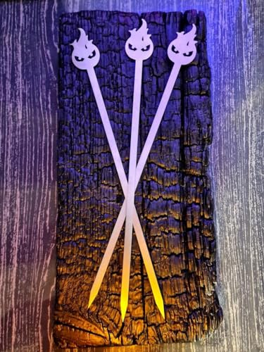 Aganjok, 6 spiedini in acciaio inox, 47 cm, 2 mm, spiedi in metallo, made in Germany