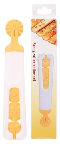 Rueda de corte de pastelería, cortador de rueda de pastelería | Rueda de corte para pinza de de pizza 4 en 1 | Herramienta de rueda de separación de pastelería de cocina para pasta, galletas