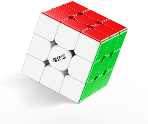 XMDCuber QY Toys Speed Cube 3x3 Magnetic - 56mm High Performance Stickerless Cube 3x3x3