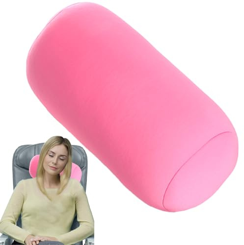 Microbead Neck Roll, Tube Microbead Bolster | Rund cervikal stödrör nack- Mjuk för rygg, resemössa för yoga, säng