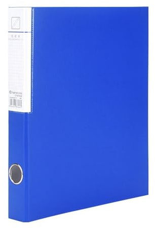 Raccoglitore a 2 anelli/3 anelli, formato lettera, raccoglitore per presentazioni, 220 fogli, organizer per documenti per ufficio, colore nero