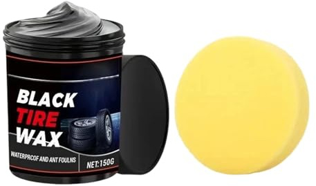 Lpoppcx per Pneumatici Nero - Rigenerazione Gomme Auto | Protettivo per Cerchioni Auto - per Meccanici, Autolavaggi, Appassionati, Camion, SUV, Camper, Berlina, Officine