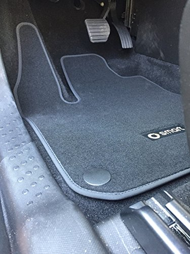 smart Fußmatten Stoff Velours fortwo forfour 453