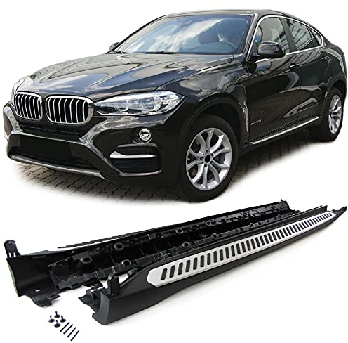 Alu Trittbretter Schweller OE Style mit ABE passend für BMW X6 F16 14-19