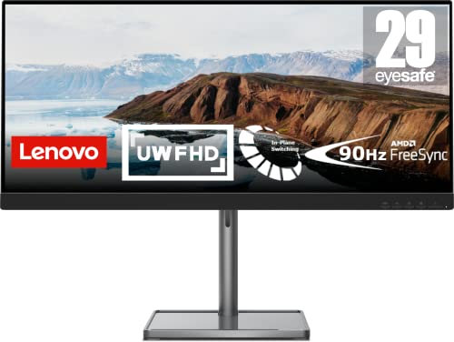 Lenovo L29w-30(F212902E0) 29 Inch PC Monitor | UW-FHD, 1080p, 90Hz, 6ms, WLED, HDMI, DP