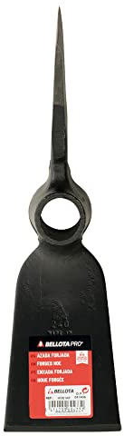 Bellota HOE240 - Azadón Forjado Doble Figura, azada Filo y Pico, con Sistema antigiro.