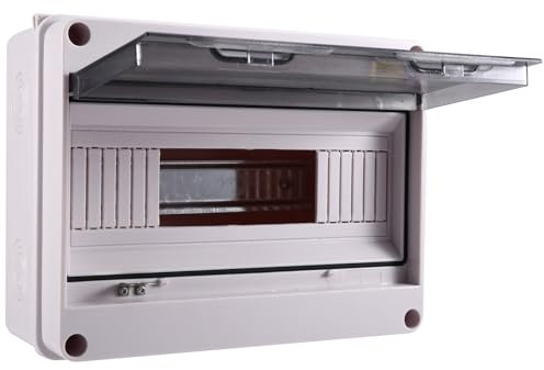 Koolenry Scatola di Giunzione Serie HT 12WAY PC IP65 Scatola di Stagna All'Aperto In Plastica HT-15Way per Interruttore Automatico