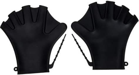 Alipis Paletas De Silicona para Natación Guantes De Agua Palas para Adultos Suministros De Buceo para Entrenamiento Piscina
