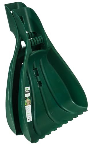 WERKA PRO Lot de Deux ramasses Feuilles à Main avec poignées