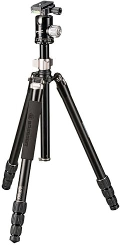Bresser BX-25 Pro - Trípode para fotografía (con Cabezal de Bola y función monopié, Carga máxima de 15 kg)