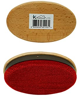 Cloth Brush -Lint Remover Small Cloth Brush Wooden -Handy (Size 11cm)-Ideal For Pet Hair Remover Carpet Sofas Beds Cleaner Home Supplies