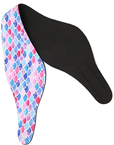 SUNGOOYUE Diadema de Natación Impermeable Elástica Suave para Niños Adultos, Banda para la Oreja de Natación para Todo Tipo de Actividades Acuáticas