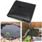 2 m x 5 m Sonnenschutz-Teichfolie, strapazierfähig, HDPE, flexible Folie für Teiche, Springbrunnen und Bachläufe, 0,20 mm Dicke, schwarze Fischteichfolie für Landschaftsbau, wasserdurchflussbeständig