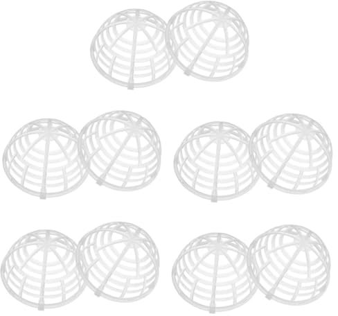 POPETPOP 10 Stück Geweihfarn Pflanzabdeckungen Schmetterling Orchidee Pflanze Luftabdeckung Atmungsaktiv Blumenbodenschutz