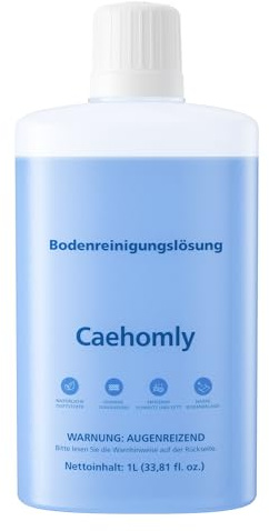 1 l rengöringsmedel kompatibel med Roborock Saros 10/10R/Z70/Q5 Pro/Q7/Q8/Q10/S7/S8/Qrevo-serien/QV-serien, för Roborock F25/F25 Combo/Dyad/Flexi-serien, mild och kraftfull, (33,8 fl. oz