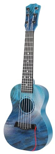 Guitare pour enfants débutants - Instrument de musique pour l'éducation précoce avec cordes en nylon et carbone - Idéal pour l'apprentissage et la pratique pédagogique pour les jeunes musiciens (bleu