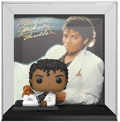 Funko POP! Albums: MJ - Thriller - Musik - Vinylfigur för samlare - Presentidé - Officiell Merchandise - Leksaker för barn & vuxna - Musikfans - Modellfigur för samlare och utställning