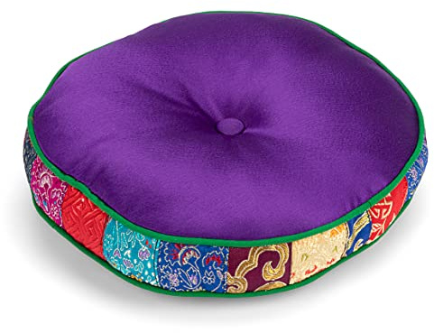 NKlaus Singing Bowl Cushion 20cm Cushion for Tibetan Singing Bowl Cotton Coaster 12984