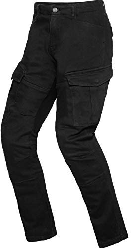 Spirit Motors Cargo Hose 1.0 – 9 Taschen – Knieprotektoren – Baumwollmischgewebe Sand 32-34