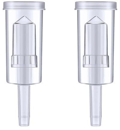 LuLiyLdJ 2 Pezzi Gorgogliatore Fermentazione, Fermentazione Airlock,Valvola Fermentazione in Plastica, Multiuso Blocco Fermentazione per Produrre Birra Vino Sottaceti