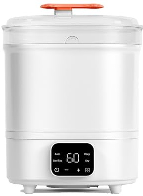 Bonxrdun Sterilisator für Babyflaschen Automatisch Sterilisiert & Trocknet für Babyflaschen und mehr.