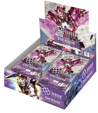Gundam Card Game Booster Box - Steel Requiem (GD03) (Japanese) - 24 Packs