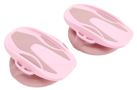Generic Waist Twist Board Set för Kroppsformning och Bantningsträning Hemma med TPE-massagekuddar 881,8 Lbs Lastkapacitet 2 Enheter