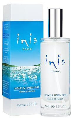 Inis the Energy of the Sea - Home and Linen Mist Spray, Room and Pillow Spray for Bedding, Sheets and Fabric, Ocean Fresh Aquatic Scented Room Spray, 3.3 fl oz