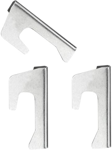 KACPLY Soporte reutilizable para juntas de parrilla con diseño triangular para cuenco de fuego, cubo de fuego, barbacoa al aire libre de acero inoxidable