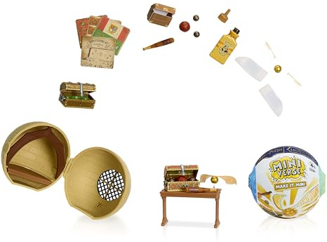 MGA's Miniverse Make It Mini Back to Hogwarts - Harry Potter Mini-Sammlerstücke, Geheimnisvolle Blindverpackung, Kunstharz-Bastelspiel, Nicht ESSBAR - Für Sammler ab 8 Jahre