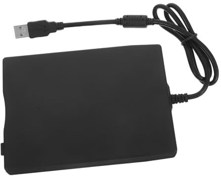 OSOLADY Lector Disquete Externo USB Portátil Compatible con Pc y Portátiles Transferencia Rápida Plug and Play Sin Instalación Soporte Multiso para Datos Flexibles