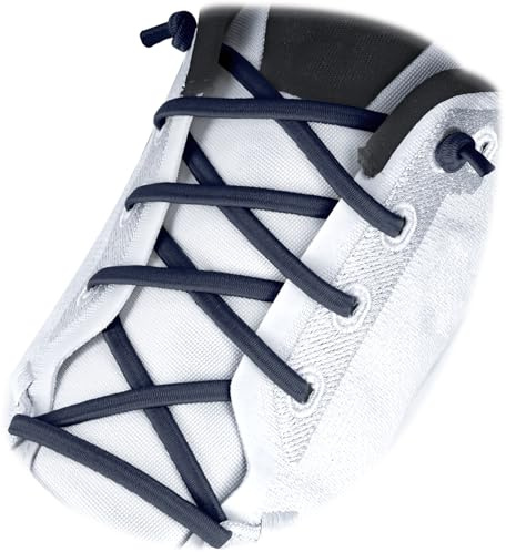 UamGlsob Cordones elásticos de 4 mm para zapatos de correr sin atar, cordones elásticos de repuesto para tenis, trotar, deportes