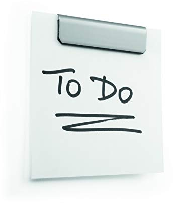 Durable Magnetclip Durafix Clip 60 mm, selbstklebender Zettelhalter, Beutel à 5 Stück, silber, 470523