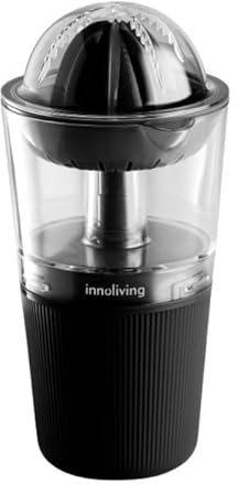 Innoliving Presse-agrumes sans fil rechargeable INN-694, batterie USB longue durée, rotation automatique, design compact et portable, facile à nettoyer, parfait pour les oranges, citrons et agrumes