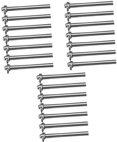 IMIKEYA 21sets Diy Studs for Folding Fan Folding Fan Repairing Kit Rivets and Nuts for Hand